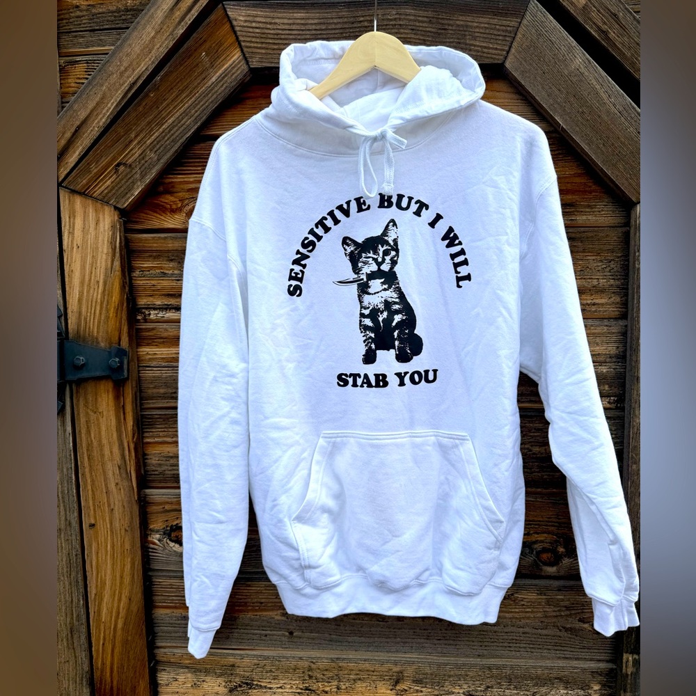 NWT Arm The Animals Hooded Sweatshirt.
